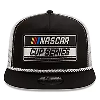 NASCAR Black/White Golfer Snapback Adjustable Hat