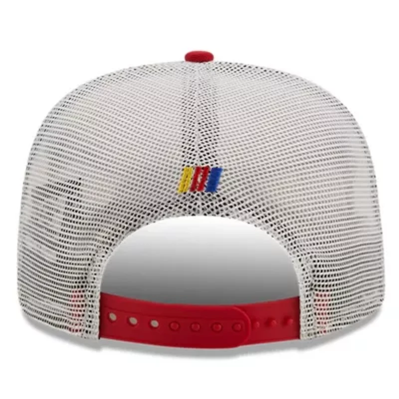 NASCAR Red/White Golfer Snapback Adjustable Hat