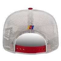 NASCAR Red/White Golfer Snapback Adjustable Hat