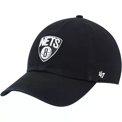 NBA Brooklyn Nets Team Clean Up Adjustable Hat