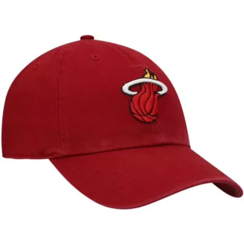 NBA Miami Heat Team Clean Up Adjustable Hat