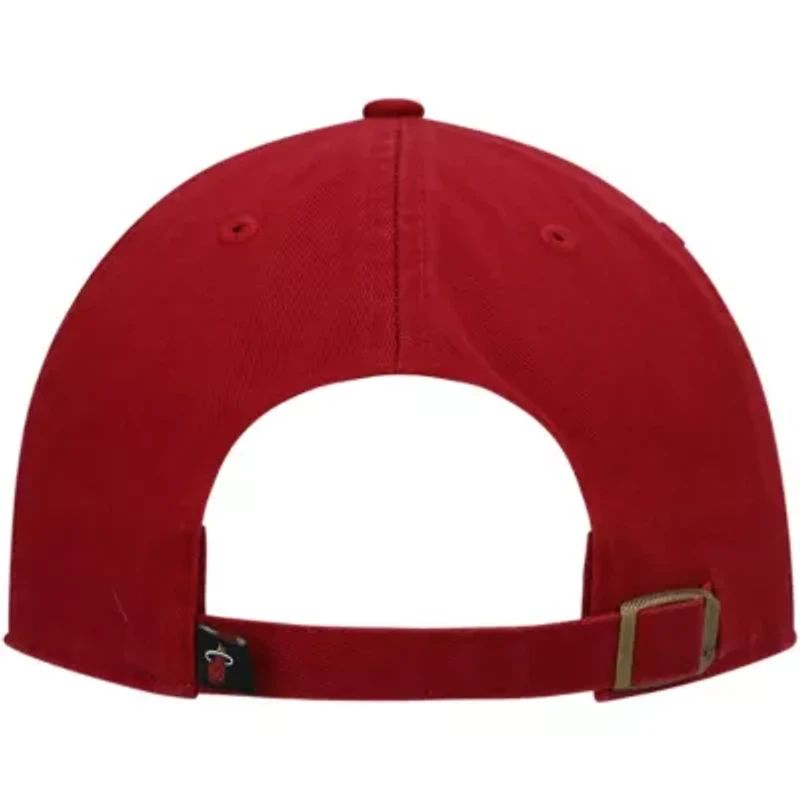 NBA Miami Heat Team Clean Up Adjustable Hat