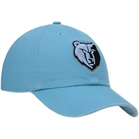 NBA Light Memphis Grizzlies Team Clean Up Adjustable Hat