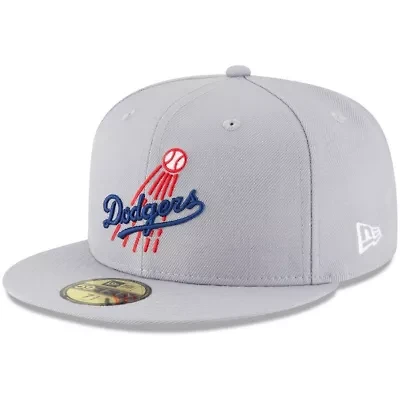 MLB Los Angeles Dodgers Cooperstown Collection Logo 59FIFTY Fitted Hat