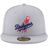 MLB Los Angeles Dodgers Cooperstown Collection Logo 59FIFTY Fitted Hat