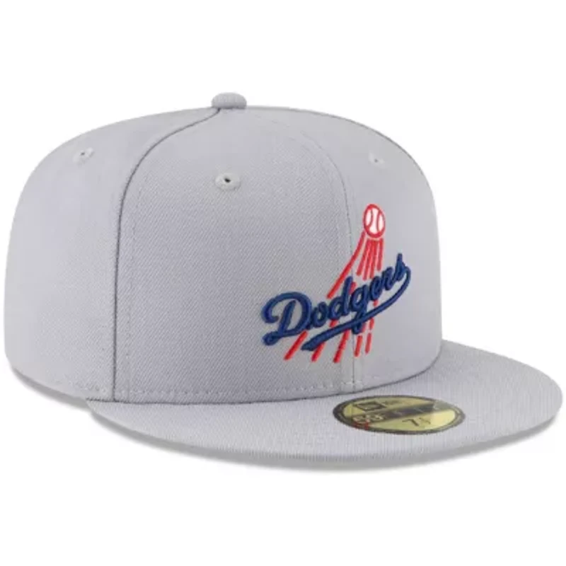 MLB Los Angeles Dodgers Cooperstown Collection Logo 59FIFTY Fitted Hat