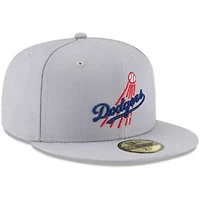 MLB Los Angeles Dodgers Cooperstown Collection Logo 59FIFTY Fitted Hat