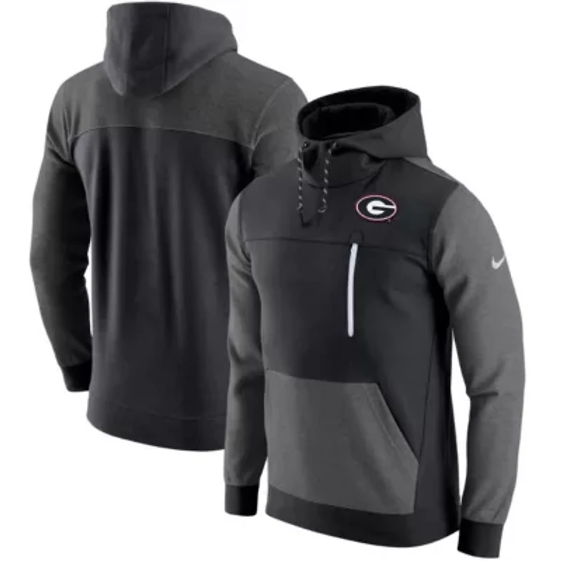 NCAA Nike Georgia Bulldogs AV-15 2.0 Slim Fit Pullover Hoodie