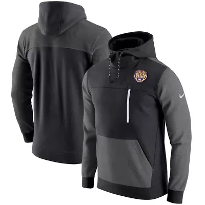 NCAA Nike LSU Tigers AV-15 2.0 Slim Fit Pullover Hoodie