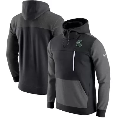 NCAA Nike Michigan State Spartans AV-15 2.0 Slim Fit Pullover Hoodie