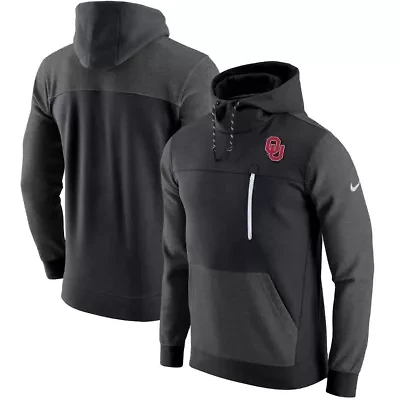 NCAA Nike Oklahoma Sooners AV-15 2.0 Slim Fit Pullover Hoodie