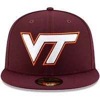 NCAA Virginia Tech Hokies Basic 59FIFTY Team Fitted Hat
