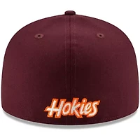 NCAA Virginia Tech Hokies Basic 59FIFTY Team Fitted Hat