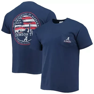 Alabama Crimson Tide NCAA Campus Americana T-Shirt