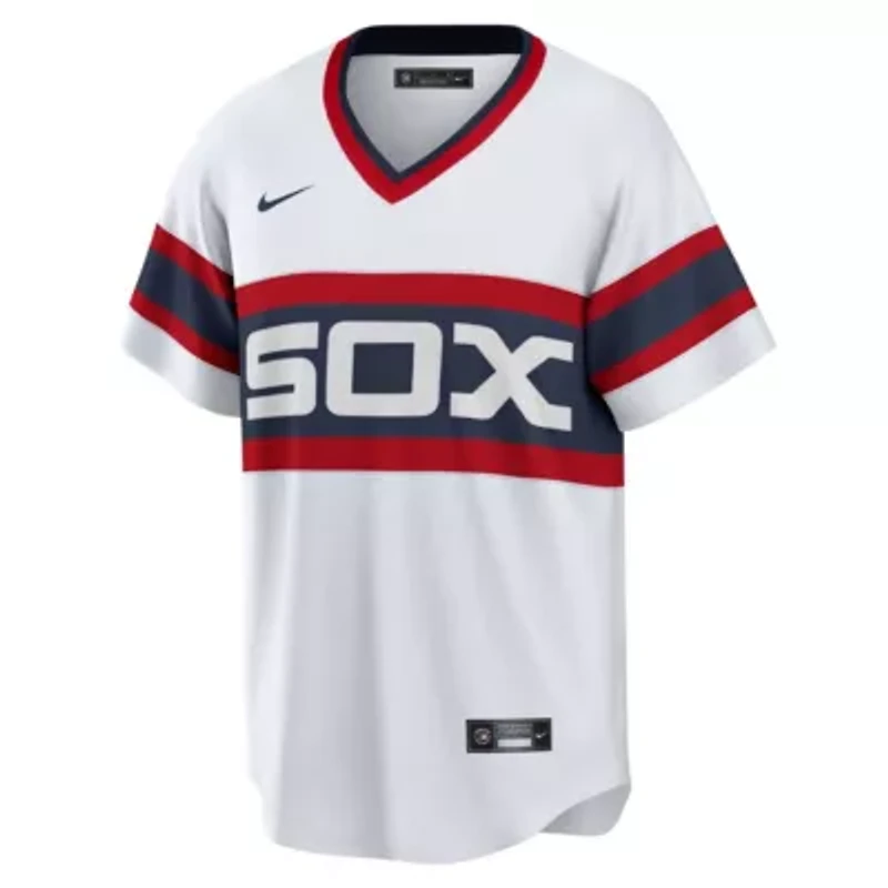 Chicago White Sox MLB Nike Carlton Fisk Home Cooperstown Collection Team Player Jersey