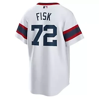 Chicago White Sox MLB Nike Carlton Fisk Home Cooperstown Collection Team Player Jersey