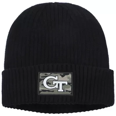 Georgia Tech Yellow Jackets NCAA Georgia Tech Jackets Military Appreciation Cuffed Knit Hat
