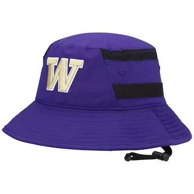 NCAA Washington Huskies 2021 Sideline AEROREADY Bucket Hat