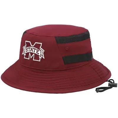 NCAA Mississippi State Bulldogs 2021 Sideline AEROREADY Bucket Hat