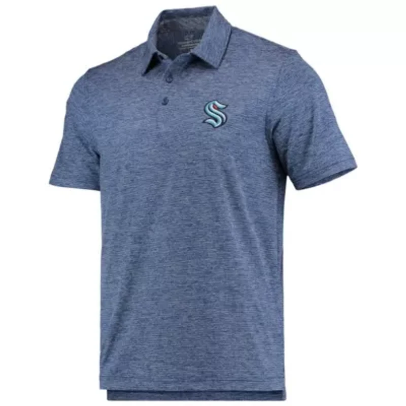 NHL Vineyard Vines Deep Sea Seattle Kraken Destin Stripe Polo
