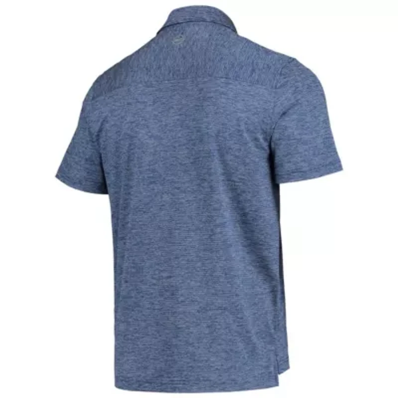 NHL Vineyard Vines Deep Sea Seattle Kraken Destin Stripe Polo