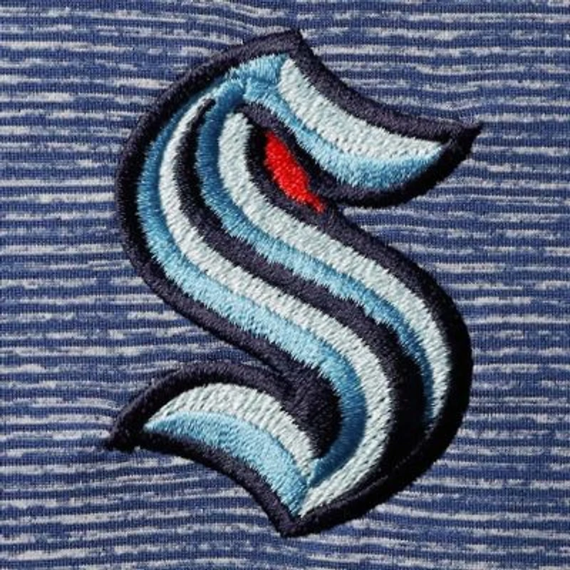NHL Vineyard Vines Deep Sea Seattle Kraken Destin Stripe Polo