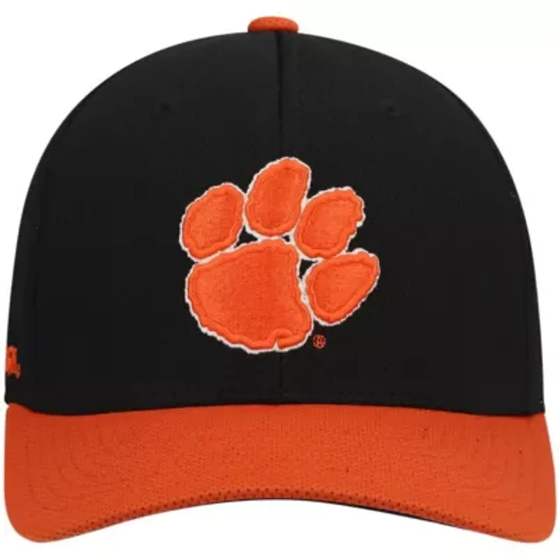 NCAA Black/Orange Clemson Tigers Two-Tone Reflex Hybrid Tech Flex Hat