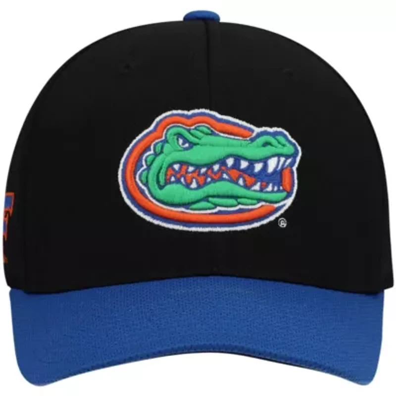 NCAA Black/Royal Florida Gators Two-Tone Reflex Hybrid Tech Flex Hat
