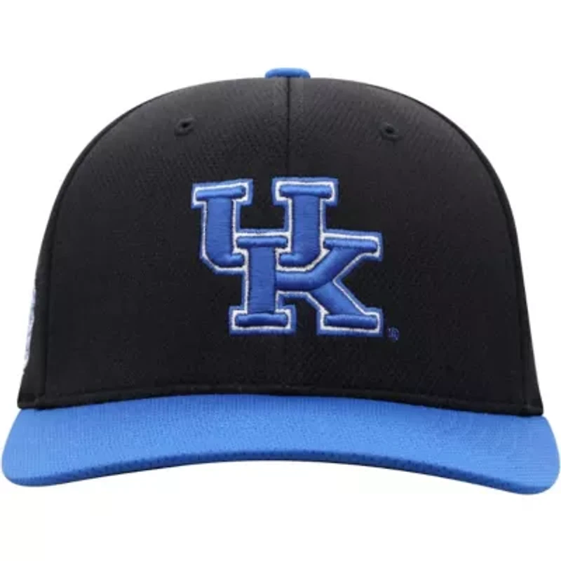 NCAA Black/Royal Kentucky Wildcats Two-Tone Reflex Hybrid Tech Flex Hat