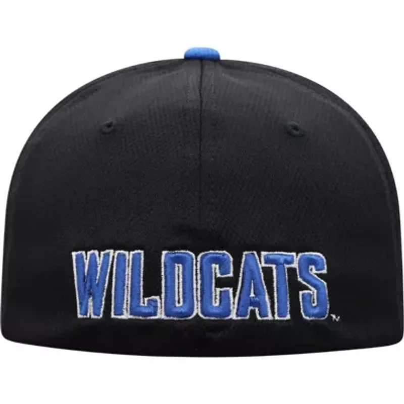 NCAA Black/Royal Kentucky Wildcats Two-Tone Reflex Hybrid Tech Flex Hat