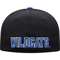 NCAA Black/Royal Kentucky Wildcats Two-Tone Reflex Hybrid Tech Flex Hat