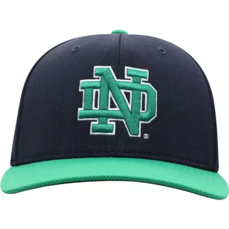 NCAA Navy/Green Notre Dame Fighting Irish Two-Tone Reflex Hybrid Tech Flex Hat