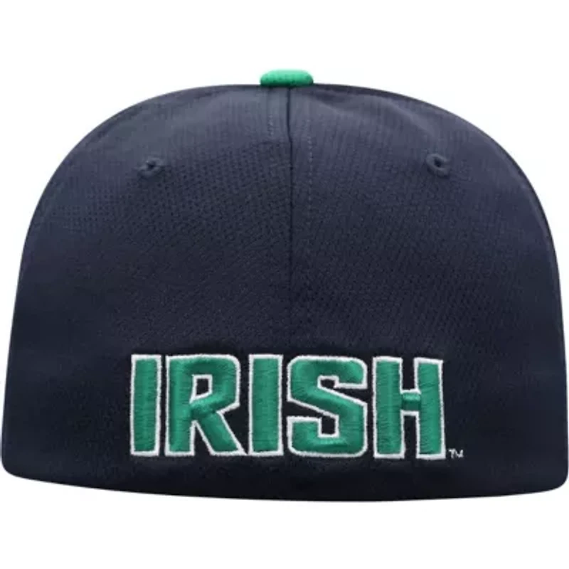 NCAA Navy/Green Notre Dame Fighting Irish Two-Tone Reflex Hybrid Tech Flex Hat
