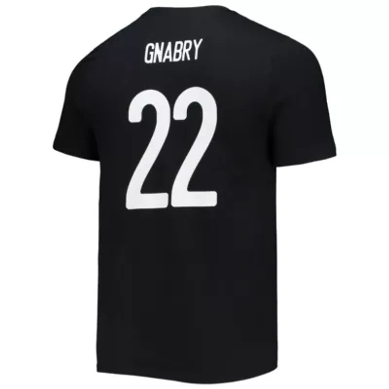 Bundesliga Serge Gnabry Bayern Munich Amplifier Name & Number T-Shirt