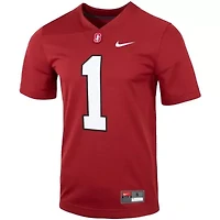 Stanford Cardinal NCAA Nike #1 Untouchable Football Jersey