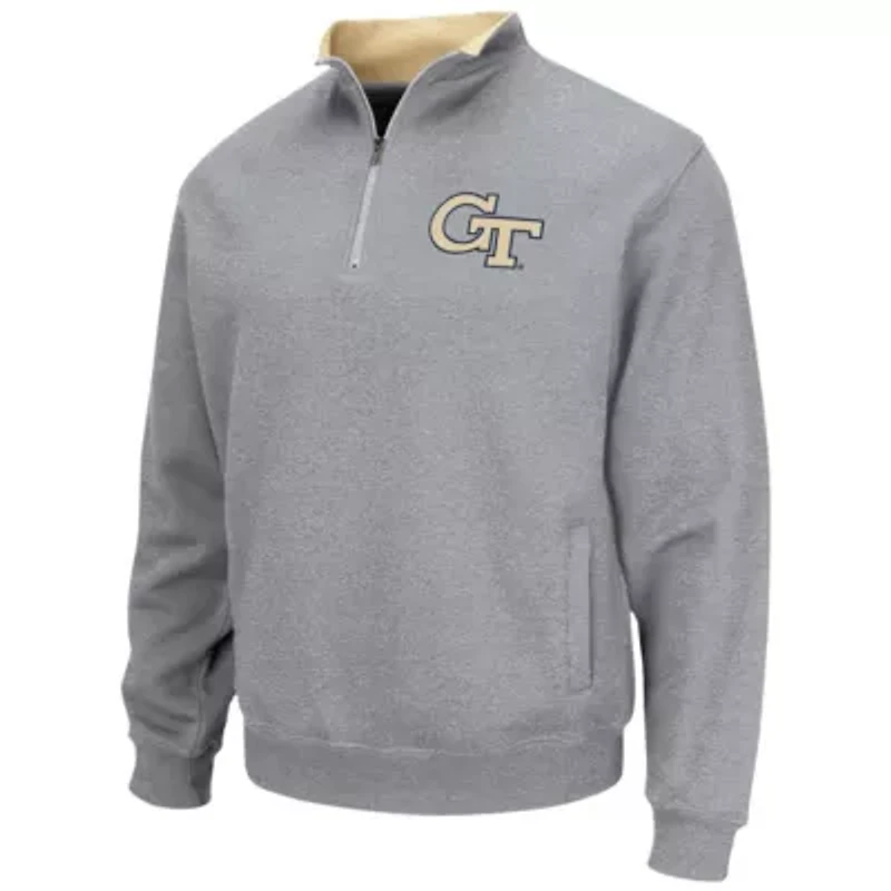 Georgia Tech Yellow Jackets NCAA ed Tortugas Team Logo Quarter-Zip Jacket