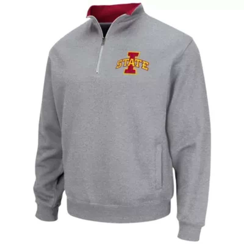 NCAA ed Iowa State Cyclones Tortugas Team Logo Quarter-Zip Jacket