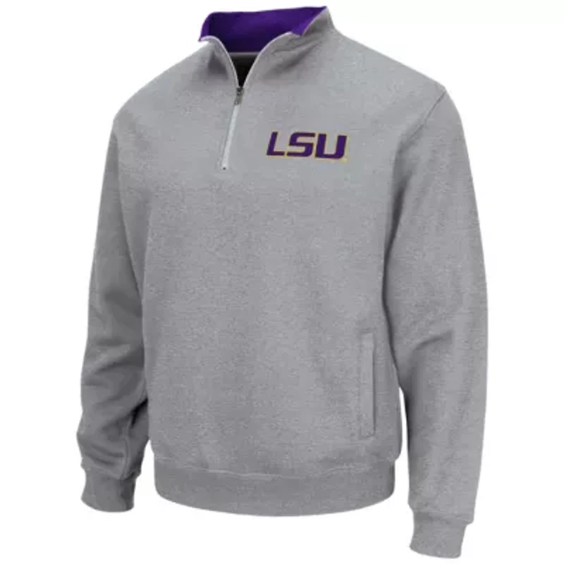 NCAA ed LSU Tigers Tortugas Team Logo Quarter-Zip Jacket