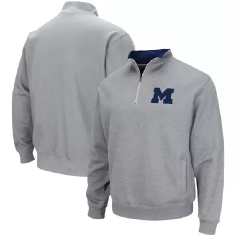 NCAA ed Michigan Wolverines Tortugas Team Logo Quarter-Zip Jacket
