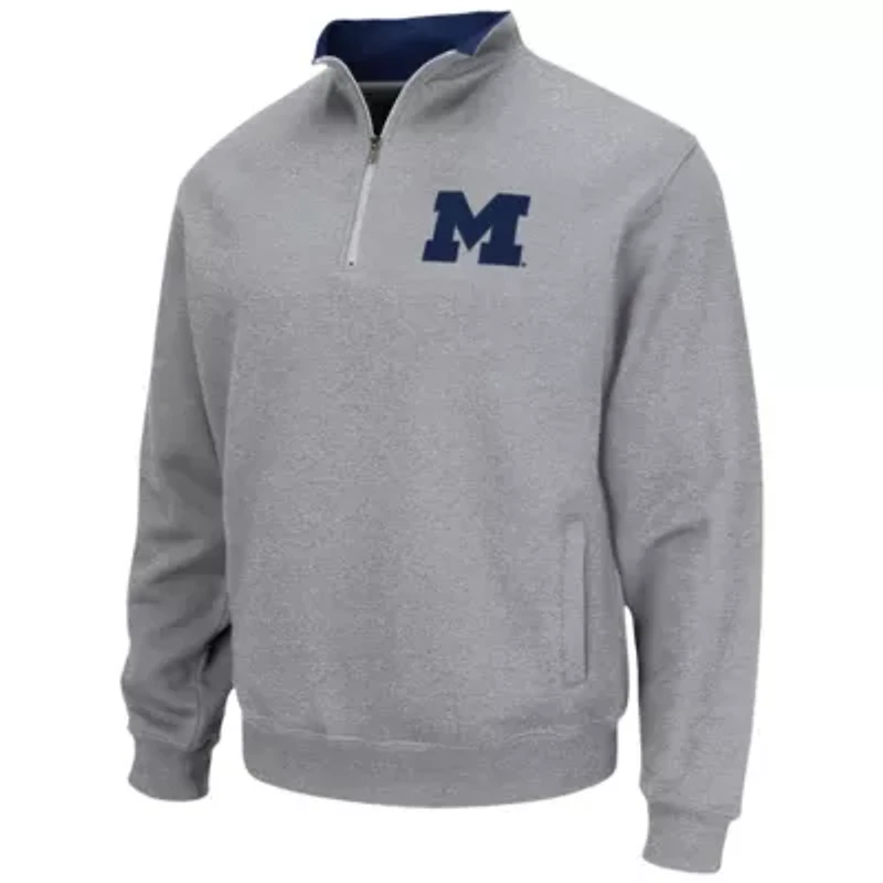 NCAA ed Michigan Wolverines Tortugas Team Logo Quarter-Zip Jacket