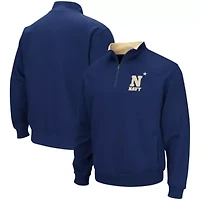 Navy Midshipmen NCAA Tortugas Team Logo Quarter-Zip Jacket