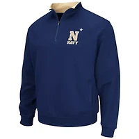 Navy Midshipmen NCAA Tortugas Team Logo Quarter-Zip Jacket