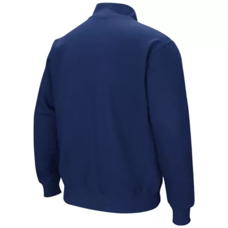 Navy Midshipmen NCAA Tortugas Team Logo Quarter-Zip Jacket