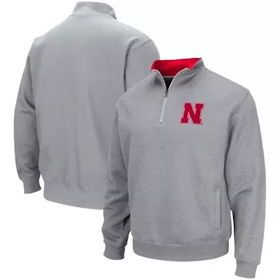NCAA ed Nebraska Huskers Tortugas Team Logo Quarter-Zip Jacket