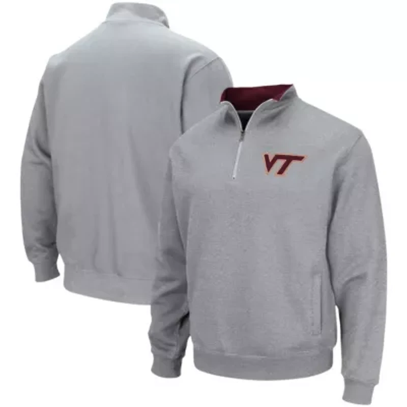 NCAA ed Virginia Tech Hokies Tortugas Team Logo Quarter-Zip Jacket