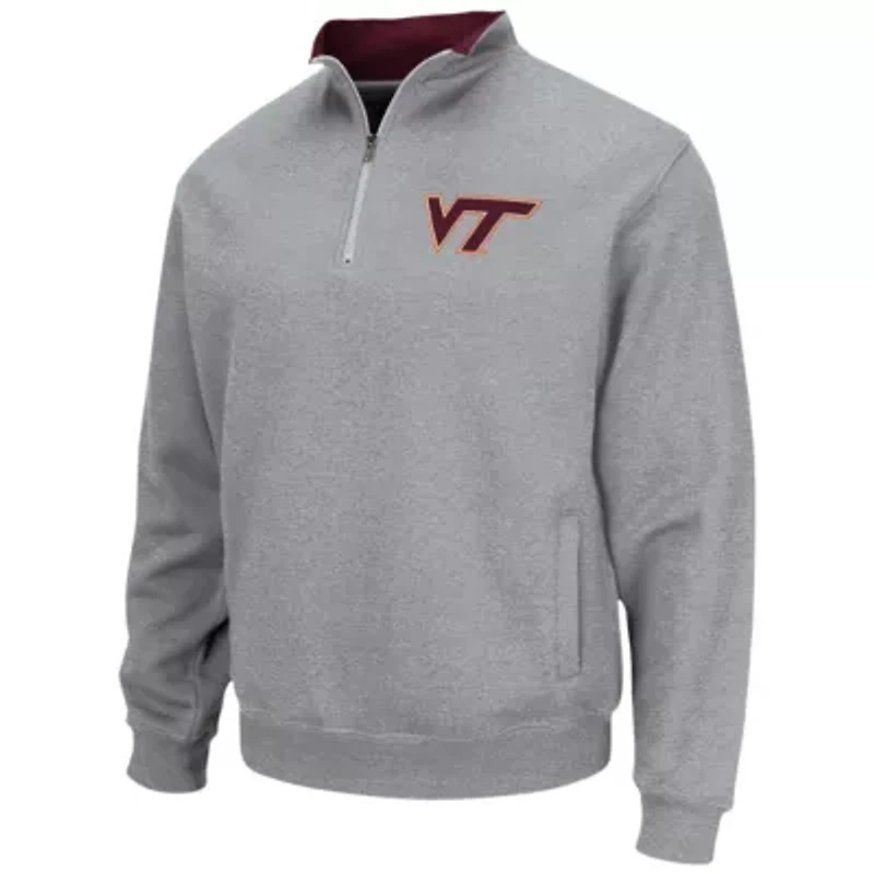 NCAA ed Virginia Tech Hokies Tortugas Team Logo Quarter-Zip Jacket