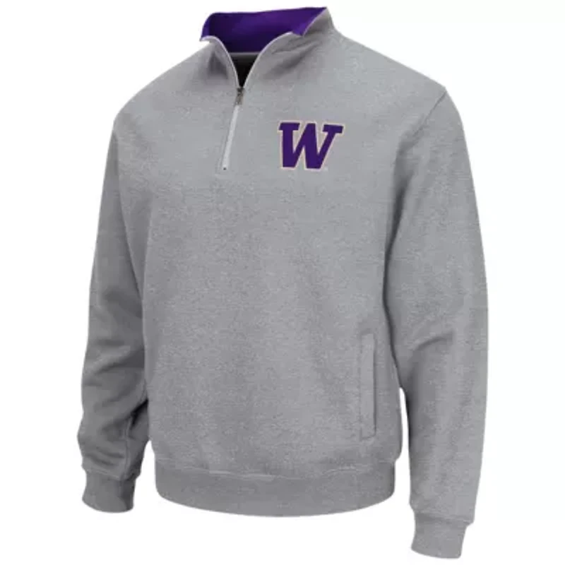 NCAA ed Washington Huskies Tortugas Team Logo Quarter-Zip Jacket