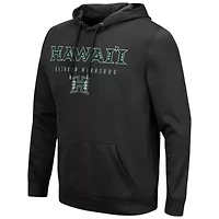 Hawaii Rainbow Warriors NCAA Blackout 3.0 Pullover Hoodie