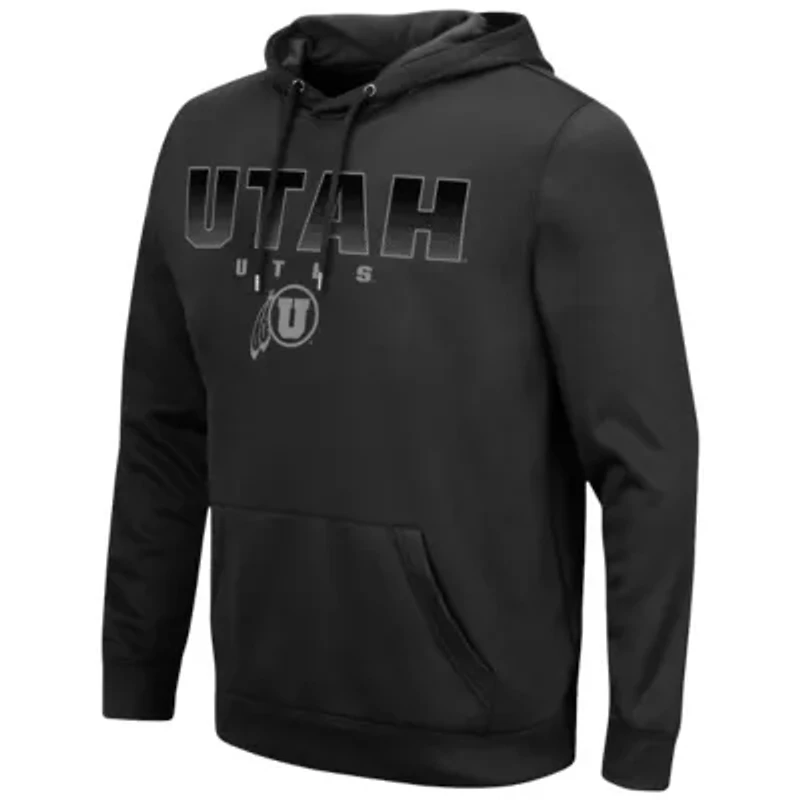 NCAA Utah Utes Blackout 3.0 Pullover Hoodie