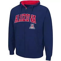 NCAA Arizona Wildcats Arch & Logo 3.0 Full-Zip Hoodie